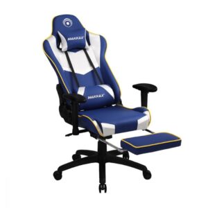 SILLA GAMER MAKK NAVY NEGRO/AZUL/AMARILLO EDGE AL-1C