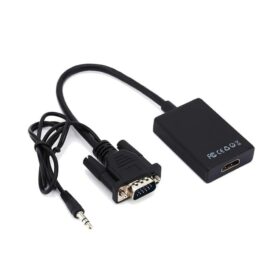 ADAPTADOR VGA MACHO A HDMI HEMBRA FULL HD 1080 ADP-48007 / 6755