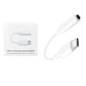 CABLE ADAPTADOR DE AUDIO TIPO USB-C A PLUG SAMSUNG JACK ADAPTER / CAB-45013