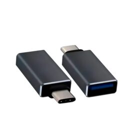 ADAPTADOR OTG METALICO USB HEMBRA A TIPO C MACHO / AD7070