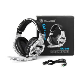 Auricular Gamer Sades Ps4 / Pc / Celular / Color Camuflado / 0266 / SA-810