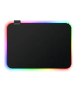 MOUSE PAD GAMER LUCES LED RGB RETROILUMINADO 300X250 NOGA HORIZON S