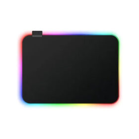 MOUSE PAD GAMER LUCES LED RGB RETROILUMINADO 300X250 NOGA HORIZON S