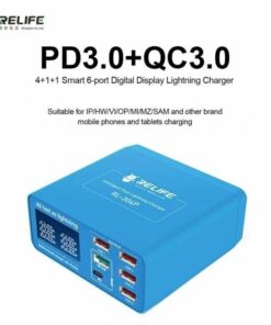Multicargador 6 Puertos Usb 3.0 RELIFE rl-304p