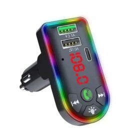 TRANSMISOR PARA AUTO FM / BLUETOOTH / MANOS LIBRES CAR F7 TIPO C