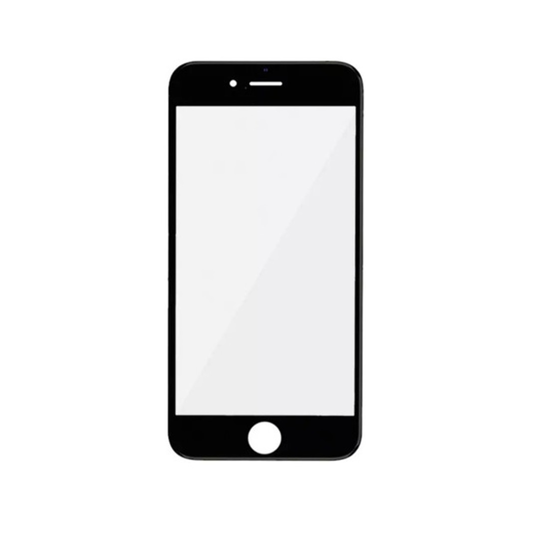 VIDRIO GLASS IPHONE 6S NEGRO +OCA +MARCO +TACTIL