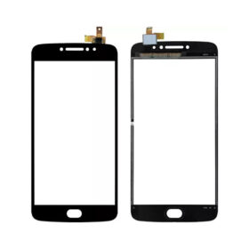 VIDRIO GLASS MOTO E4 PLUS NEGRO +OCA +TACTIL