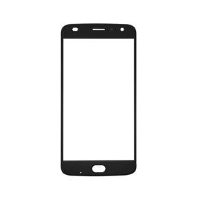 VIDRIO GLASS MOTO Z2 PLAY BLANCO/NEGRO