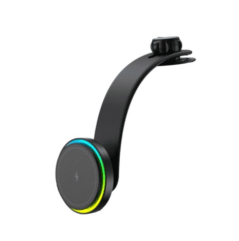 CARGADOR INALAMBRICO HOLDER MAGNETICO MOD-HT555 NEGRO