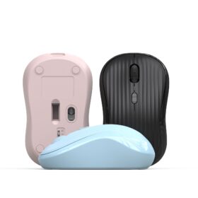 MOUSE INALAMBRICO 2.4G Y BLUETOOTH RECARGABLE - COLORES / DN-N613
