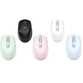 MOUSE INALAMBRICO 2.4G Y BLUETOOTH RECARGABLE - COLORES / DN-N614