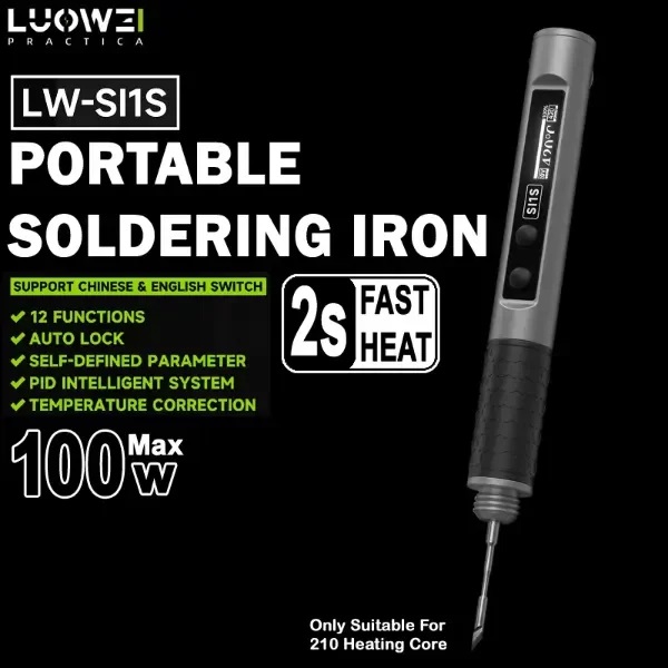 Soldador Portatil Luowei LW-SI1S Punta C210
