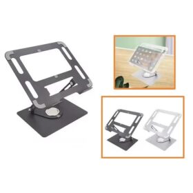 SOPORTE METALICO 360° PARA NOTEBOOK Y TABLET / HX-ZJ6119