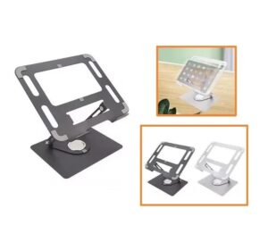 SOPORTE METALICO 360° PARA NOTEBOOK Y TABLET / HX-ZJ6119