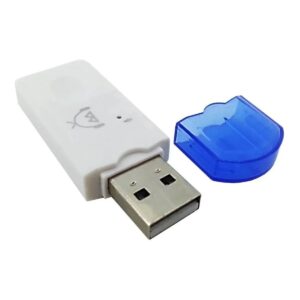 ADAPTADOR RECEPTOR BLUETOOTH CON MICROFONO / MANOS LIBRES / WI-03