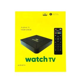 TV BOX 8K ULTRA HD WATCH TV ANDROID 15 - 16GB / 256GB