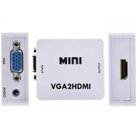 ADAPTADOR DE VGA + AUDIO A HDMI ACTIVO / VGA2HDMI