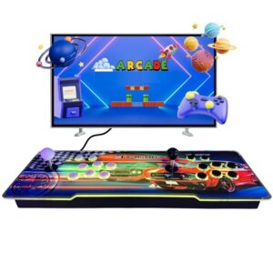 CONSOLA ARCADE MULTIJUEGOS CON LUCES 2 MANDOS MARIO