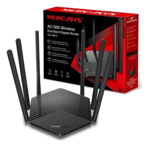 MR50G Router Mercusys Gigabit AC1900 - 6 Antenas (0493)