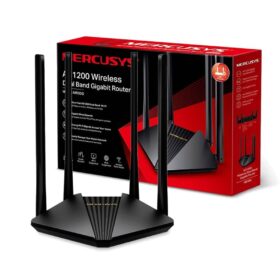 ROUTER MERCUSYS MR30G GIGABIT AC1200 4 ANTENAS DOBLE BANDA (0615)