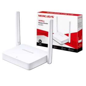 MW302R ROUTER WIFI MERCUSYS 2.4 GHZ N300MBPS CON 4 MODOS 2 ANTENAS (0912)