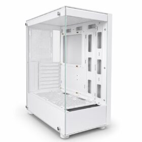 GABINETE GAMER RUIX BLANCO CON GLASS FRONTAL Y LATERAL / GA172519