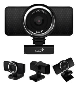 WEB CAM GENIUS ECAM 8000 V2,MICROFONO INTEGRADO - BLACK (3838)