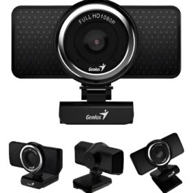 WEB CAM GENIUS ECAM 8000 V2,MICROFONO INTEGRADO - BLACK (3838)
