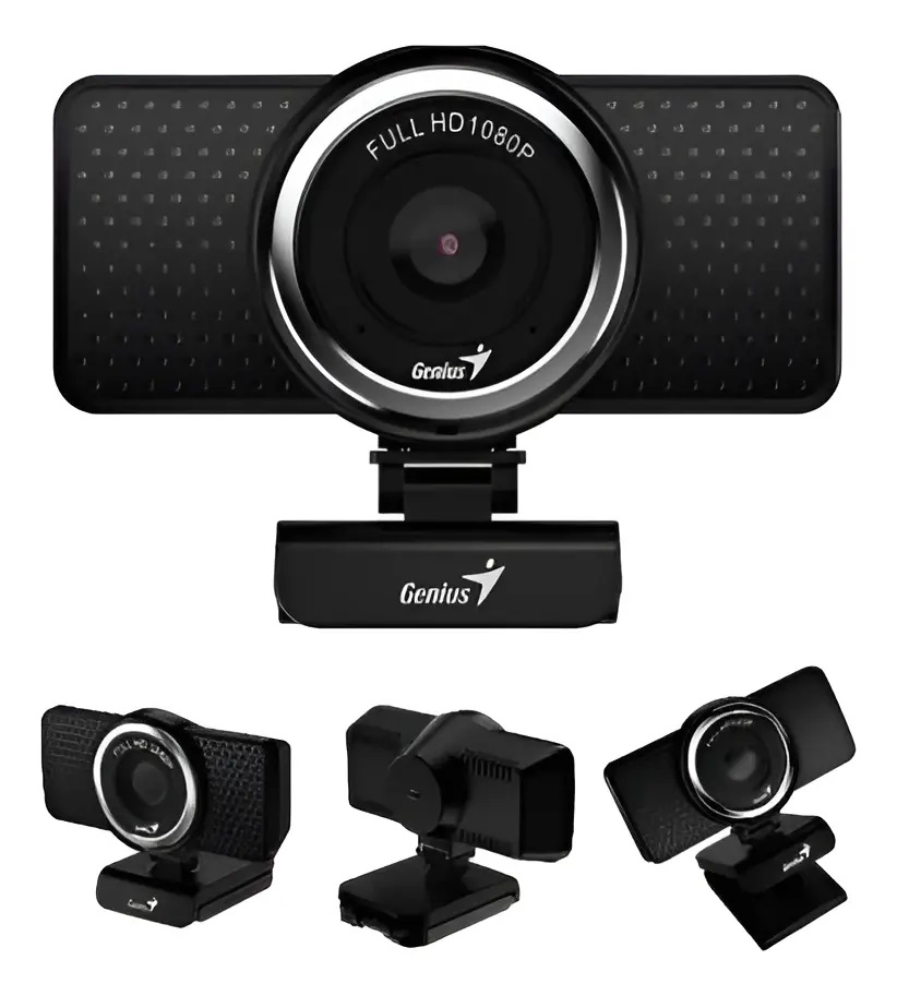 WEB CAM GENIUS ECAM 8000 V2,MICROFONO INTEGRADO - BLACK (3838)