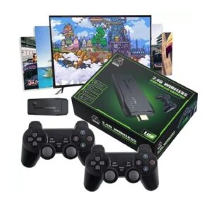 CONSOLA RETRO PORTATIL M8 2.4G / 64GB HASTA 20,000 JUEGOS NIPPON CAJA AZUL / CO11268