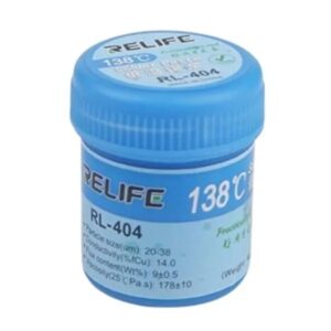 ESTANO EN PASTA 138 GRADOS (BAJA FUSION) RELIFE POTE 40g - RL404