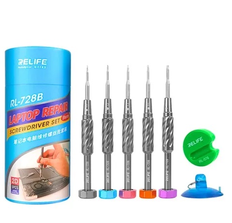 KIT 5 DESTORNILLADORES NOTEBOOK RL728B