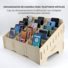 ORGANIZADOR DE EQUIPOS 24 CELULARES