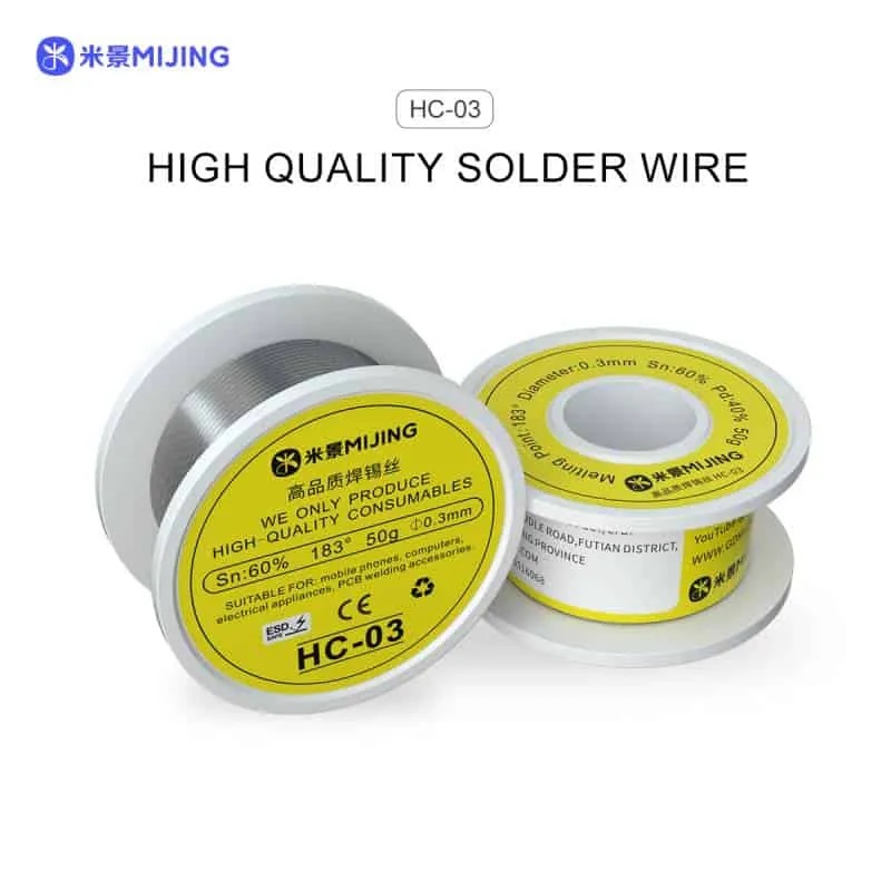ESTAÑO MIJING HC-03 183° 0.5MM