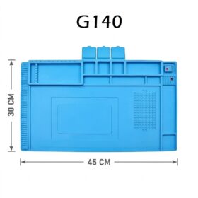 MANTA DE GOMA GREMIO G140 CELESTE 45 X 30 CM / MAN.05982