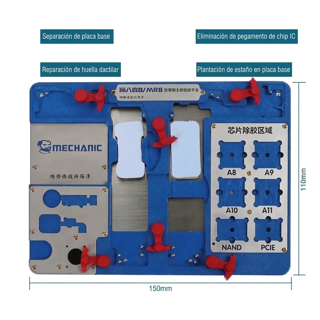 HOLDER SOPORTE UNIVERSAL PARA PCB MECHANIC MR8