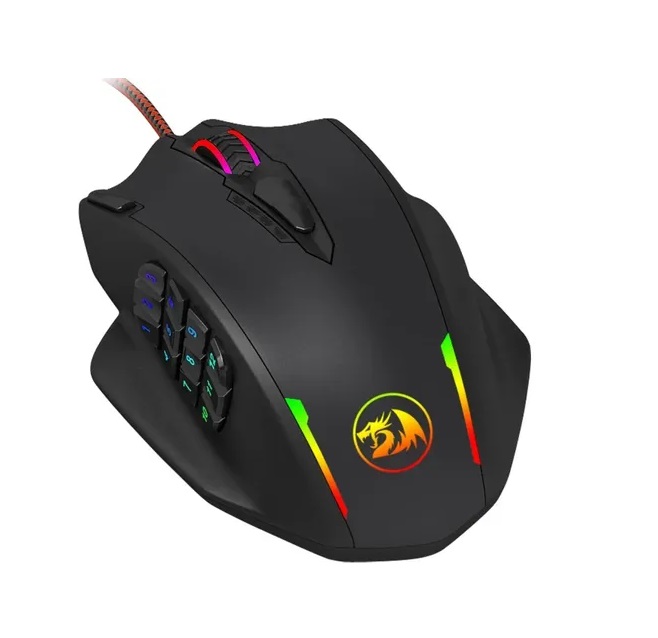 MOUSE REDRAGON IMPACT - NEGRO / M908