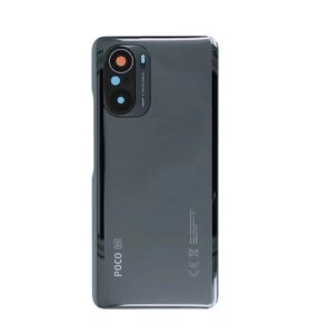 TAPA POCO F3 NEGRA - DE EQUIPO