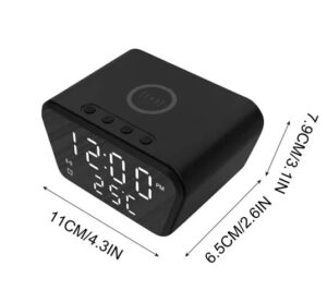 RELOJ DESPERTADOR CARGA INALAMBRICA AY-21