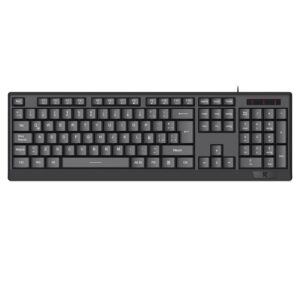 TECLADO REDRAGON MEMBRANA CON CABLE - NEGRO / BK-8345 WIRED