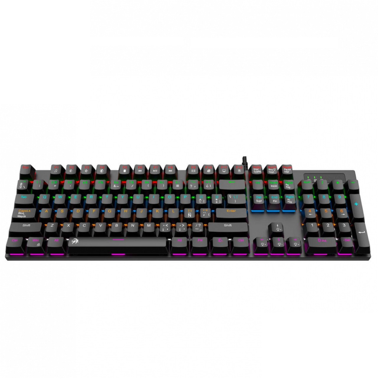 TECLADO USB NIPPON 9203 RETROILUMINADO