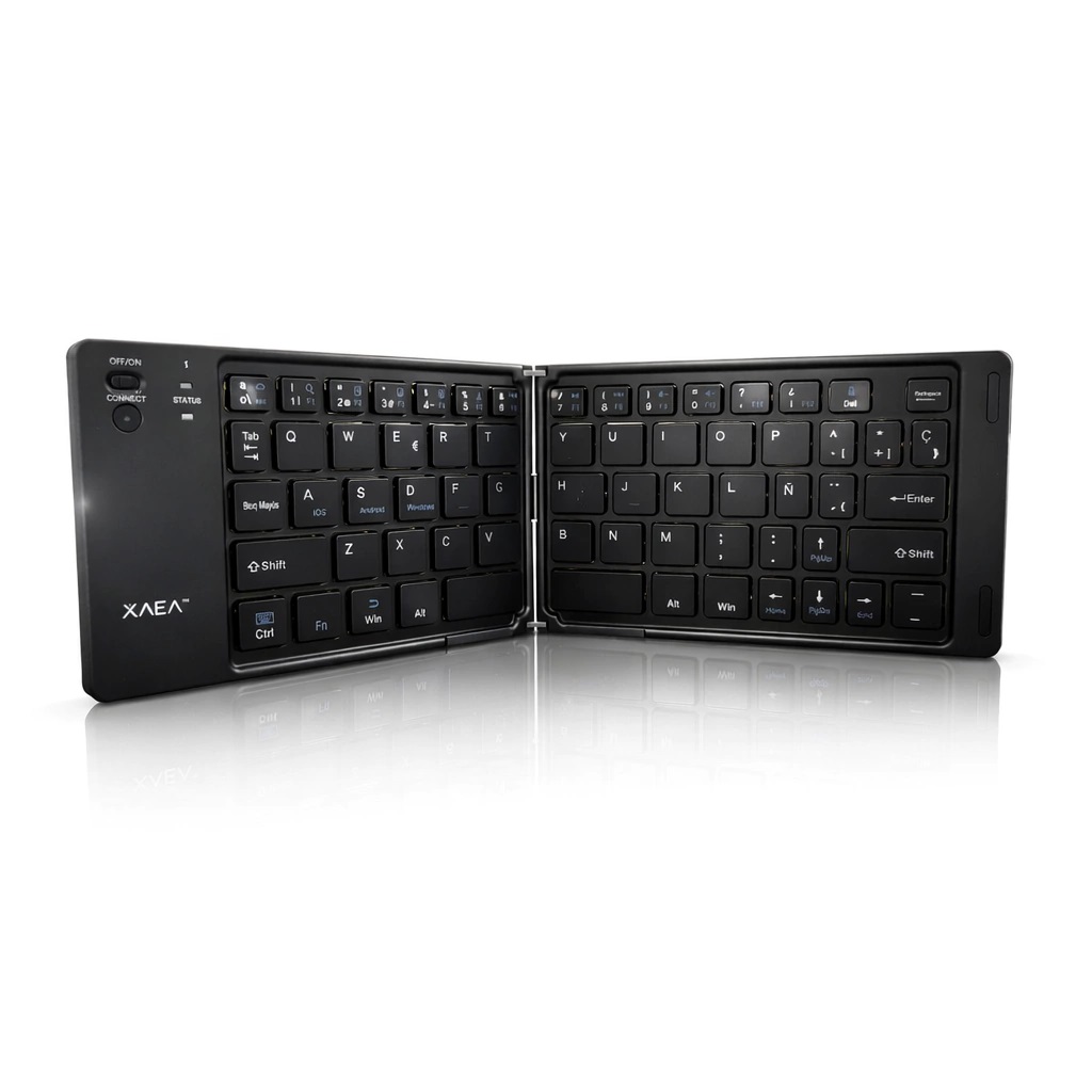 TECLADO ULTRAFINO PLEGABLE Y RECARGABLE SLIMFOLD MODX-00DZ - XAEA - NEGRO - Image 3