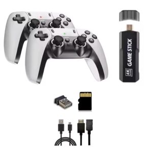 CONSOLA RETRO X2 64GB CON 2 JOYSTICK HASTA 31.000 JUEGOS