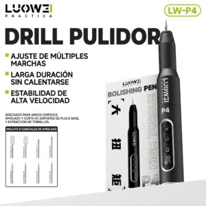 DRILL TORNO ELECTRICO LUOWEI P4 PREMIUM