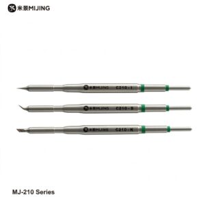 PUNTAS SOLDADOR C210 MIJING PACK X3 CURVA RECTA CUCHILLA / 0429