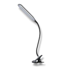 LAMPARA DE ESCRITORIO LED BRAZO FLEXIBLE CON PINZA BROCHE CABLE USB G58-011A20