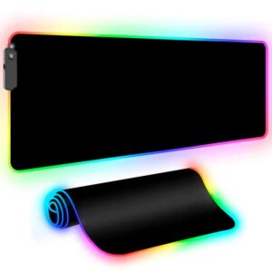 MOUSEPAD GAMER CON LUZ RGB 300 X 800 X 4 MM SEISA / YT-0308