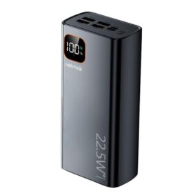 POWER BANK 22.5W CARGA RAPIDA 30000 MAH CON DISPLAY DIGITAL NETMAK NM-PB11