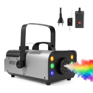 MAQUINA DE HUMO 900W MODELO COLORIDO - JS-YJ900W-LED