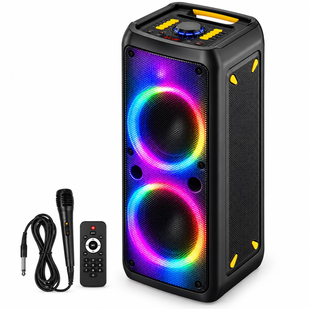 PARLANTE RGB TORRE 10 XAEA TITAN 6000WMOD FS-2122C8